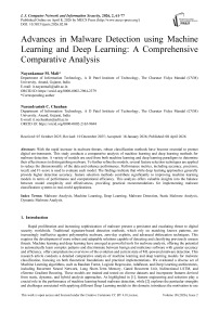 Advances in Malware Detection using Machine Learning and Deep Learning: A Comprehensive Comparative Analysis