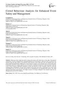 Crowd Behaviour Analysis for Enhanced Event Safety and Management