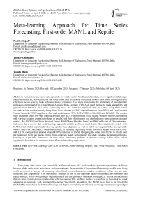 Meta-learning Approach for Time Series Forecasting: First-order MAML and Reptile