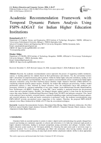 Academic Recommendation Framework with Temporal Dynamic Pattern Analysis Using FSPN-ADGAT for Indian Higher Education Institutions