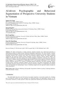 AI-driven Psychographic and Behavioral Segmentation of Prospective University Students in Vietnam