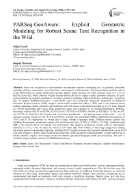 PARSeq-GeoAware: Explicit Geometric Modeling for Robust Scene Text Recognition in the Wild