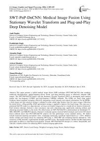 SWT-PnP-DnCNN: Medical Image Fusion Using Stationary Wavelet Transform and Plug-and-Play Deep Denoising Model