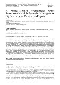 A Physics-Informed Heterogeneous Graph Transformer Model for Managing Heterogeneous Big Data in Urban Construction Projects