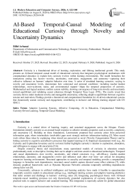 AI-Based Temporal-Causal Modeling of Educational Curiosity through Novelty and Uncertainty Dynamics