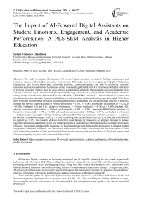 The Impact of AI-Powered Digital Assistants on Student Emotions, Engagement, and Academic Performance: A PLS-SEM Analysis in Higher Education