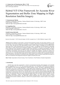 Hybrid ViT-UNet Framework for Accurate River Segmentation and Buffer Zone Mapping in High-Resolution Satellite Imagery