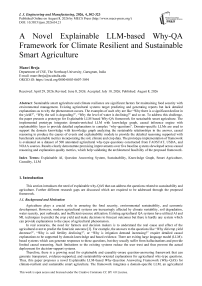 A Novel Explainable LLM-based Why-QA Framework for Climate Resilient and Sustainable Smart Agriculture