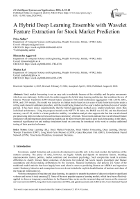 A Hybrid Deep Learning Ensemble with Wavelet Feature Extraction for Stock Market Prediction