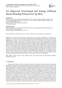 An Improved Trust-based and Energy Efficient Secure Routing Protocol for 5g-Wsn