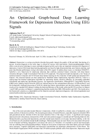 An Optimized Graph-based Deep Learning Framework for Depression Detection Using EEG Signals