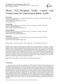 TRAC: PCU-Weighted Traffic Control with Virtual Lanes for Unstructured Indian Traffic