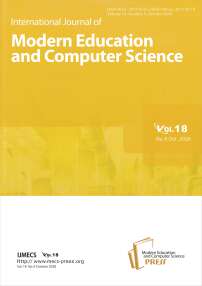 Cover page and Table of Contents. vol.18 No. 5, 2026, IJMECS