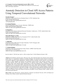 Anomaly Detection in Cloud API Access Patterns Using Temporal Convolutional Networks