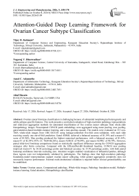 Attention-Guided Deep Learning Framework for Ovarian Cancer Subtype Classification