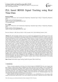 PLL based IRNSS Signal Tracking using Real Time Data