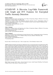GTAID-NP: A Bin-wise Log-Odds Framework with Graph and FFT Features for Encrypted Traffic Anomaly Detection