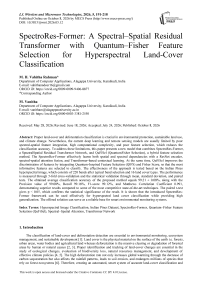 SpectroRes-Former: A Spectral–Spatial Residual Transformer with Quantum–Fisher Feature Selection for Hyperspectral Land-Cover Classification