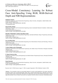 Cross-Modal Consistency Learning for Robust Face Anti-Spoofing Using RGB, RGB-Derived Depth and NIR Representations