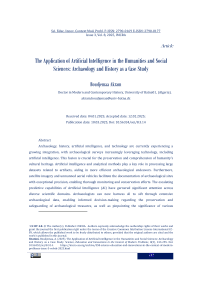 The Application of Artificial Intelligence in the Humanities and Social Sciences: Archaeology and History as a Case Study