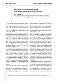 Ипотека: социальное благо или экономический механизм?