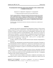 Ультразвуковая семиотика метастазов меланомы кожи в мягкие ткани и лимфатические узлы