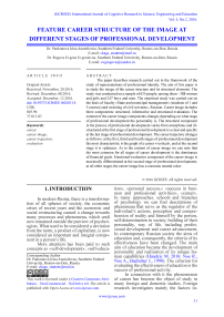 Peculiarities of educational orientation of teenagers with different types of interpersonal perception of the group