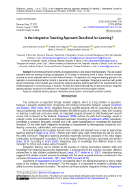 Is the integrative teaching approach beneficial for learning?