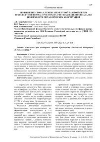 Повышение срока службы элементной базы объектов транспортной инфраструктуры за счет индукционной закалки поверхности металлических конструкций