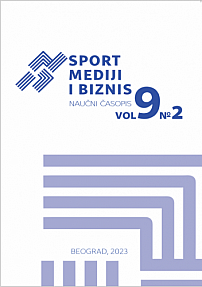 2 vol.9, 2023 - Sport Mediji i Biznis