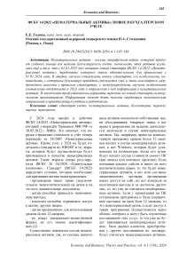 ФСБУ 14/2022 «Нематериальные активы»: новое в бухгалтерском учете