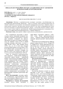 Показатели урожайности рапса в зависимости от элементов используемой агротехнологии