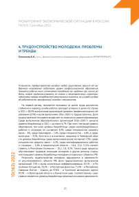 Трудоустройство молодежи: проблемы и тренды