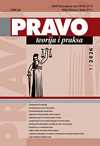 1 vol.43, 2026 - Pravo - teorija i praksa