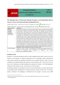 Examination of School Administrators’ Solutions to Crisis Management