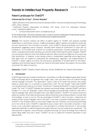 Patent Landscape for ChatGPT
