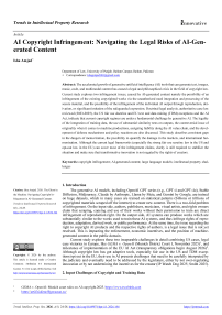 AI Copyright Infringement: Navigating the Legal Risks of AI-Generated Content