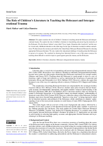 The Role of Children’s Literature in Teaching the Holocaust and Intergenerational Trauma