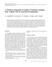 A Method for Preparation of Samples of Titanium–Containing Bone–Implant Units for Assessing Osseointegration