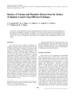 Kinetics of Calcium and Phosphate Release from the Surface of Implants Coated Using Different Techniques