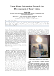 Smart Home Automation Towards the Development of Smart Cities