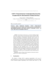 CICS: Cloud–Internet Communication Security Framework for the Internet of Smart Devices