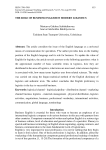 THE ROLE OF BUSINESS ENGLISH IN MODERN LOGISTICS