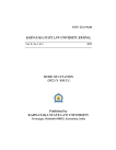 THE FOURTH WORLD TUSSLE FOR RECOGNITION OF  RIGHTS UNDER INTERNATIONAL LAW: A CURSORY  GLANCE