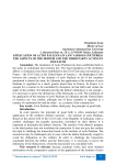 Application of Actio Pauliana in law various countries: the aspects of the debtor and the third party acting in bad faith