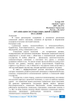 Организация системы социальной защиты населения