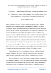 The effectiveness of mediation as an alternative method of resolving legal conflicts