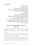 Отдельные аспекты взаимодействия права и политики