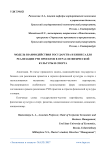 Модель взаимодействия государства и бизнеса для реализации ГЧП проектов в отрасли физической культуры и спорта