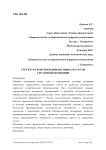 Структура и потоки финансовых ресурсов страховой компании